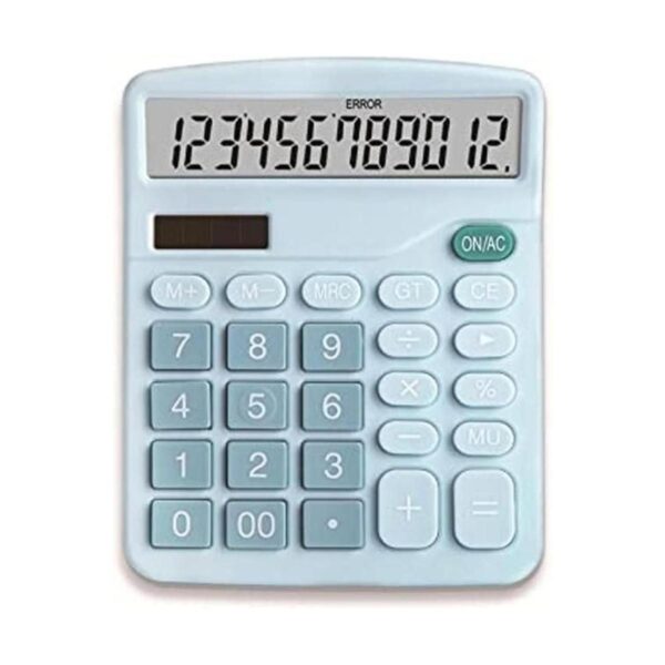 YOUHO Calculadora batería solar de 12 bits función_1