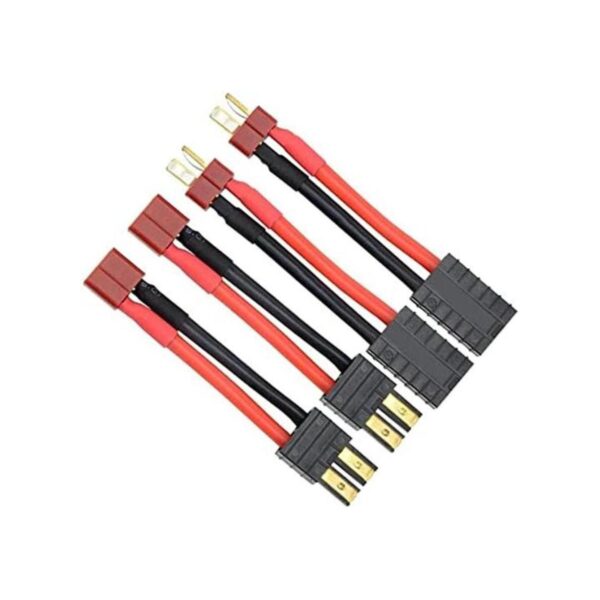 FLY RC 2 pares de cables de cargador de batería RC Lipo_1