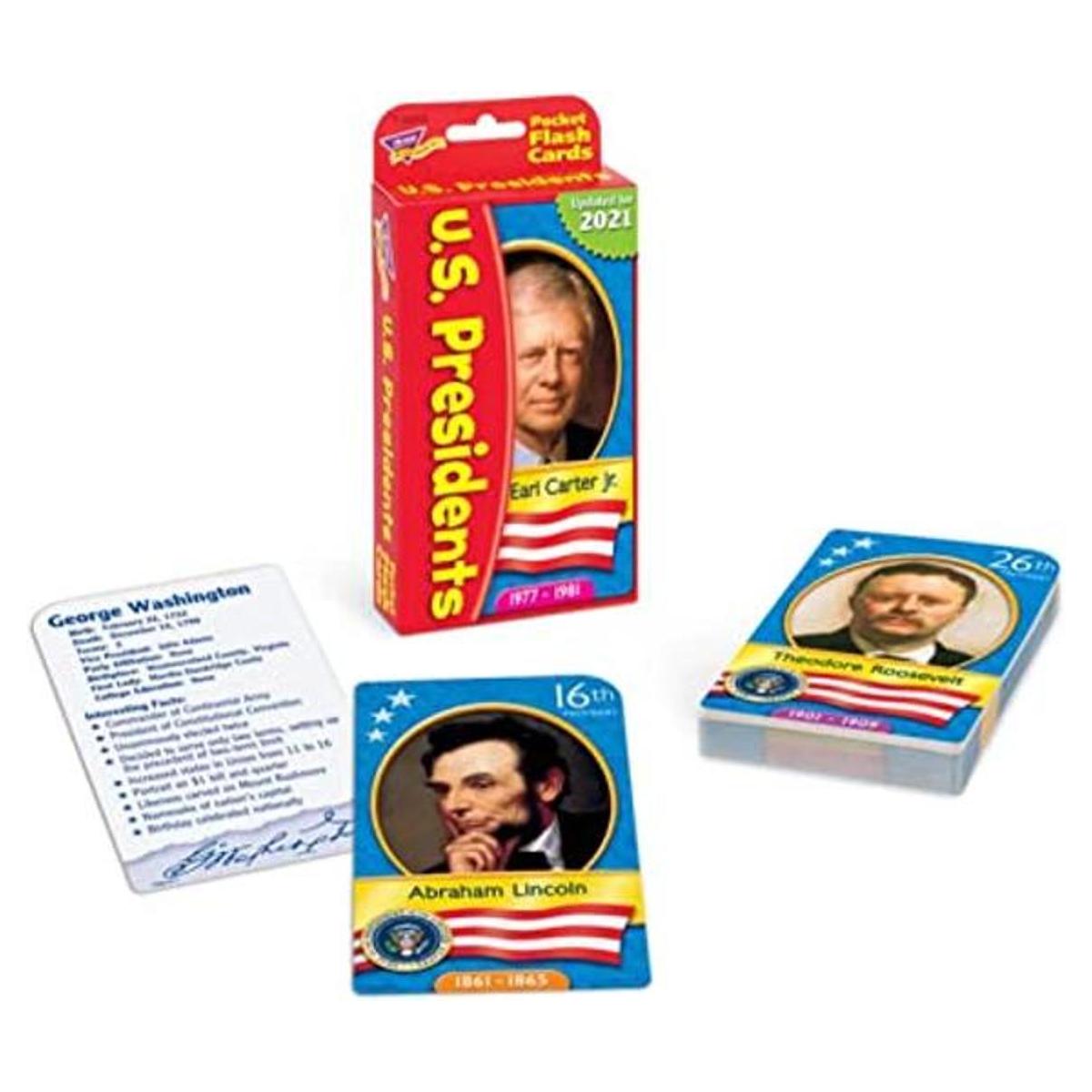 Presidentes de EE.UU tarjetas de bolsillo