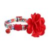 BoomBone Collar de gato con flores para niñas accesorios_1