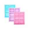 Pack de 3 moldes de jabón de silicona 6 cavidades_4