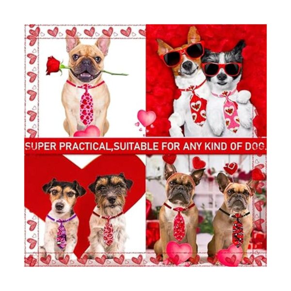 Paquete de 18 corbatas para el día de San Valentín
