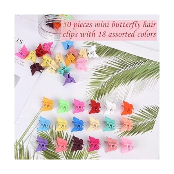 50 pinzas de pelo de mariposa hermosas para Tiweio mini_2