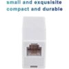 Acoplador RJ11 paquete de 5 conectores de línea_4