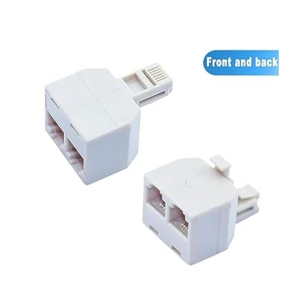bidireccional paquete de 4 conectores de pared RJ11 6P4C_4