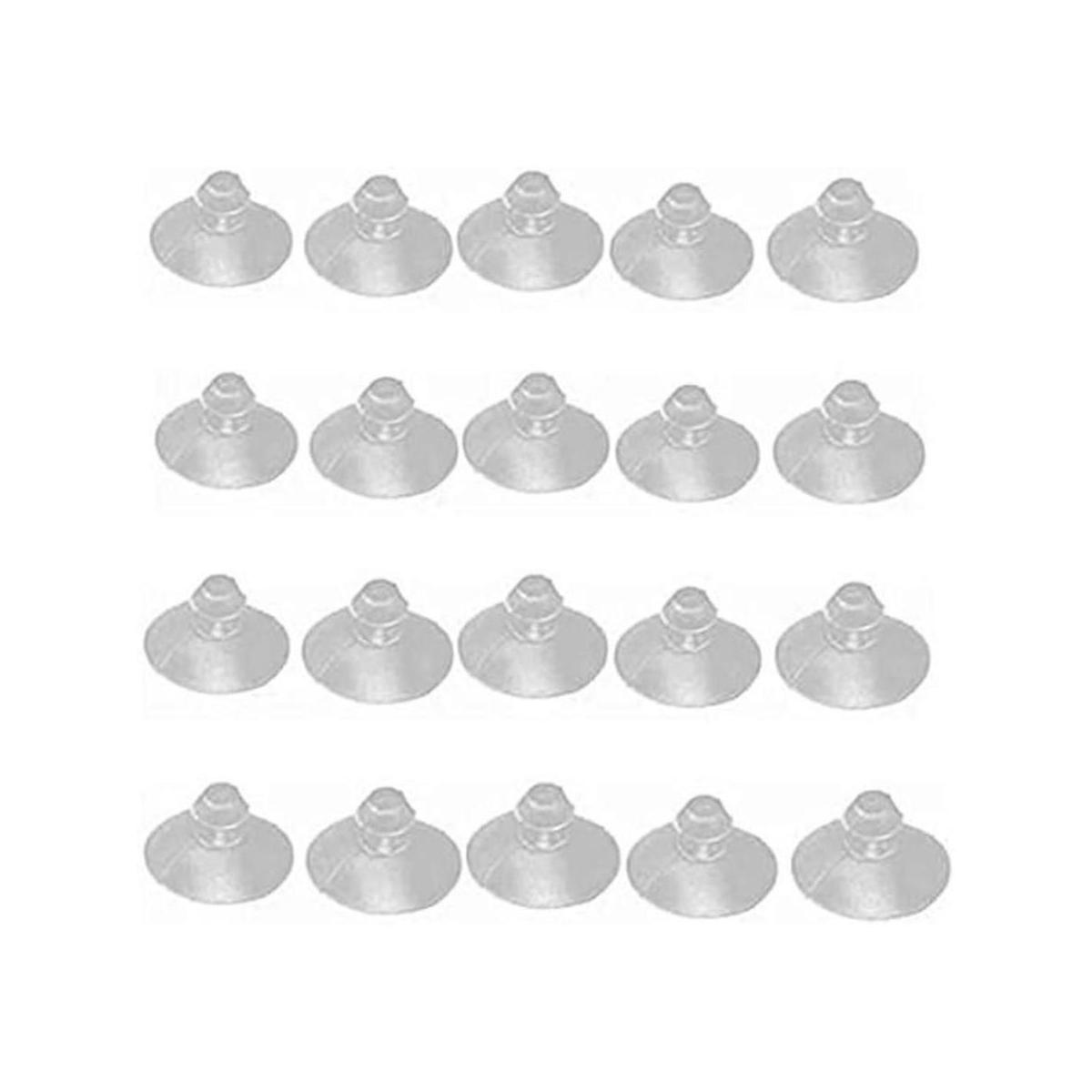 GDQLCNXB 20 ventosas transparentes para muebles de 0.709