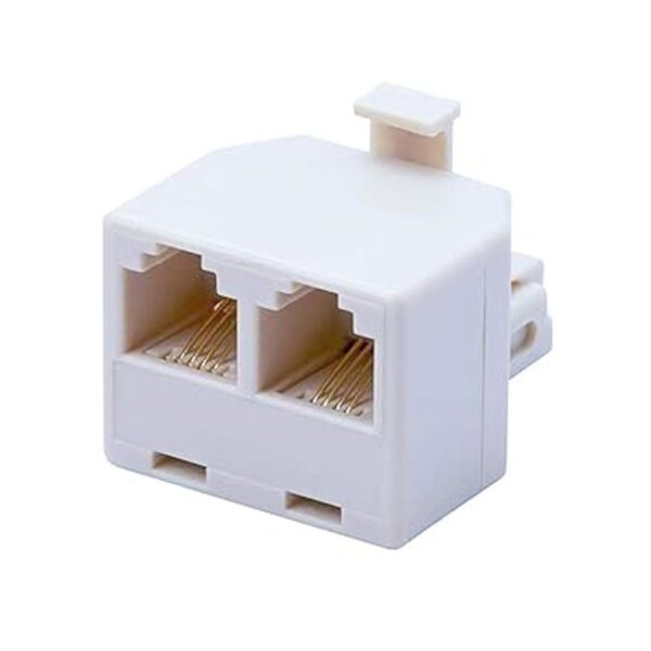 bidireccional paquete de 4 conectores de pared RJ11 6P4C_3