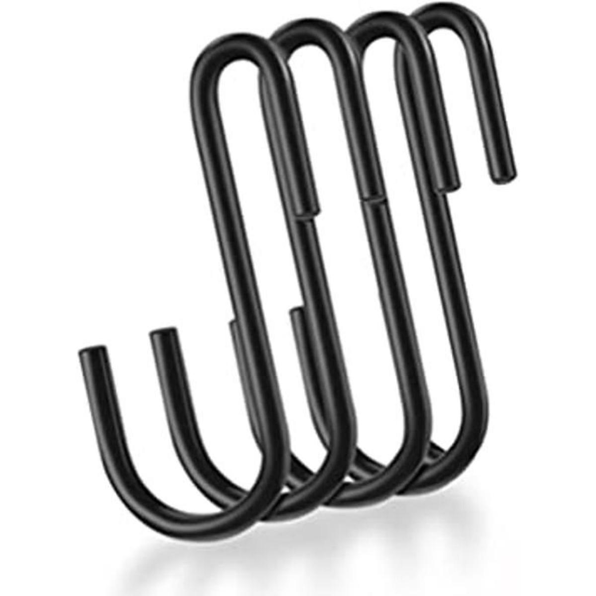 Ganchos de acero inoxidable en forma de S para colgar en