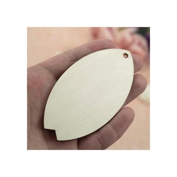 Adornos colgantes de madera para tablas de surf con forma_4