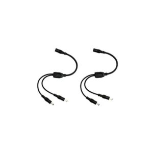 Paquete de 2 cables divisores de fuente de alimentación CC_1