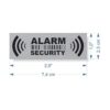 20 pegatinas de advertencia de alarma de seguridad para_2