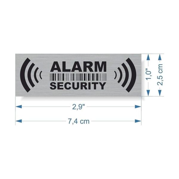 20 pegatinas de advertencia de alarma de seguridad para_2