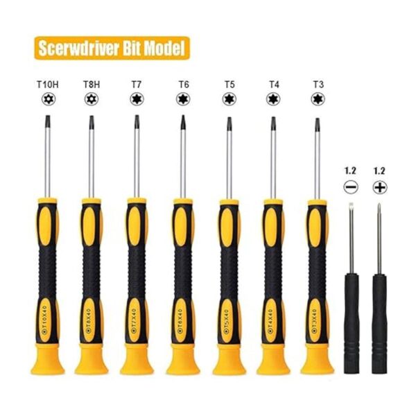 Juego de destornilladores Torx 15 en 1 con destornillador
