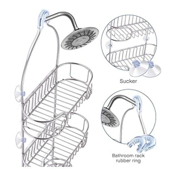 Tondiamo 6 piezas con ventosa organizador de baño