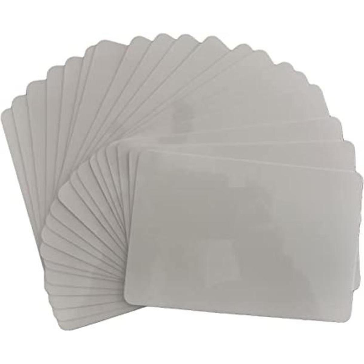 Paquete de 20 hojas de laminación autoadhesivas