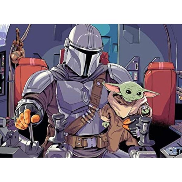 Star Wars The Mandalorian The Child Rompecabezas de 100_1