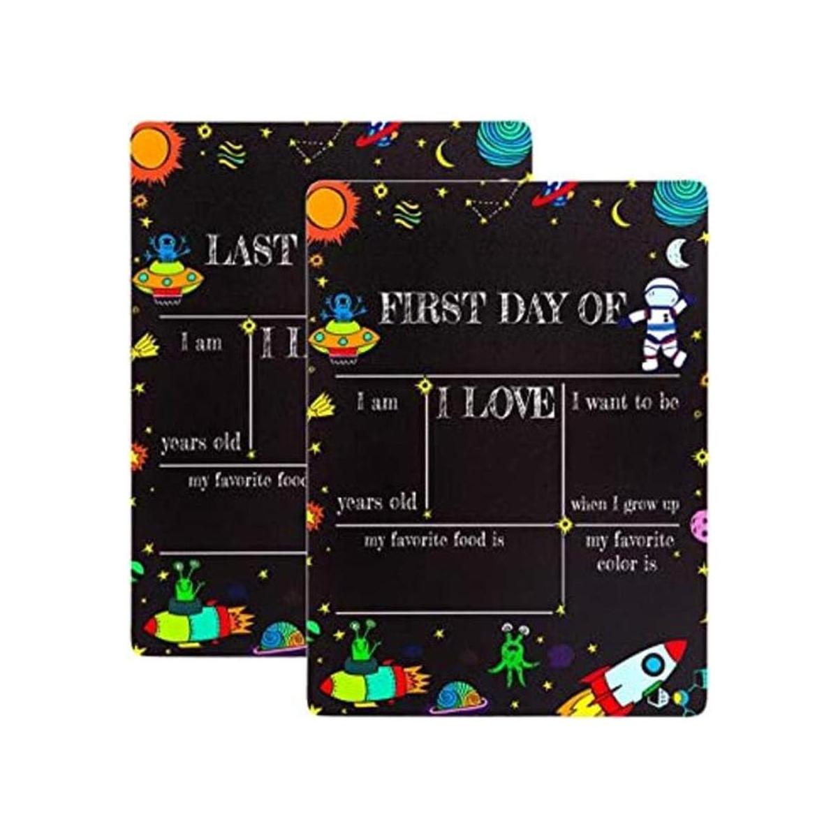 FaCraft Letrero para el primer y último día de escuela 9