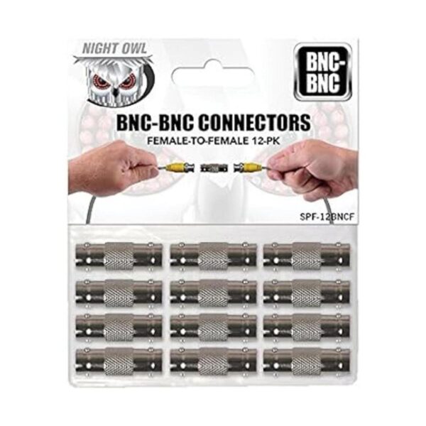 Night Owl Seguridad BNCBNC Cable Conectores 12pack_3
