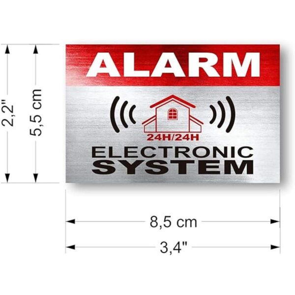 12 pegatinas de advertencia de alarma de seguridad_2