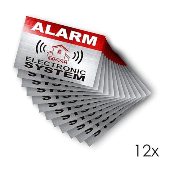 12 pegatinas de advertencia de alarma de seguridad_3