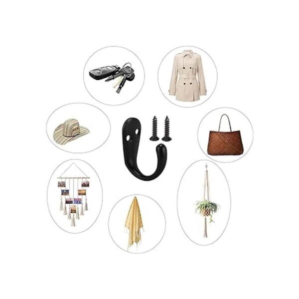 10 ganchos para colgar en la pared para baño cocina
