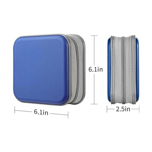 LIOVODE Funda de DVD funda de CD de 48 capacidades_6