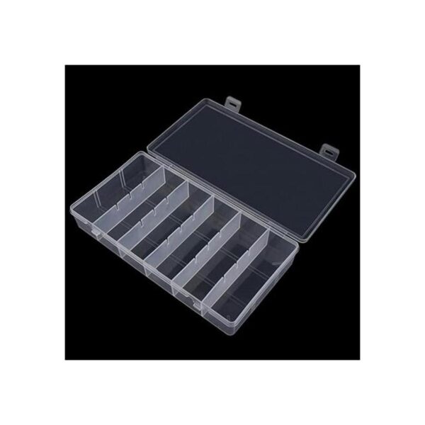 Paquete de 2 cajas de almacenamiento de plástico
