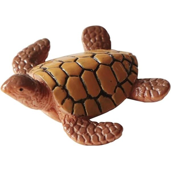 Juego de 10 figuras de resina de tortuga de mar en_3