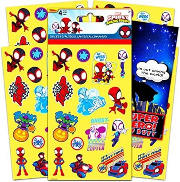 Marvel Spidey and His Amazing Friends 60 pegatinas de_1