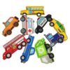 Juego de 9 parches para planchar y coser para automóviles