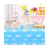 MagiDecor Mantel de plástico con nubes blancas y cielo