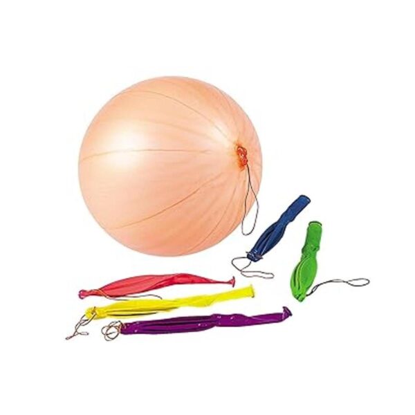 Islmlisa Globos llenos de diversión de neón con mango de_3