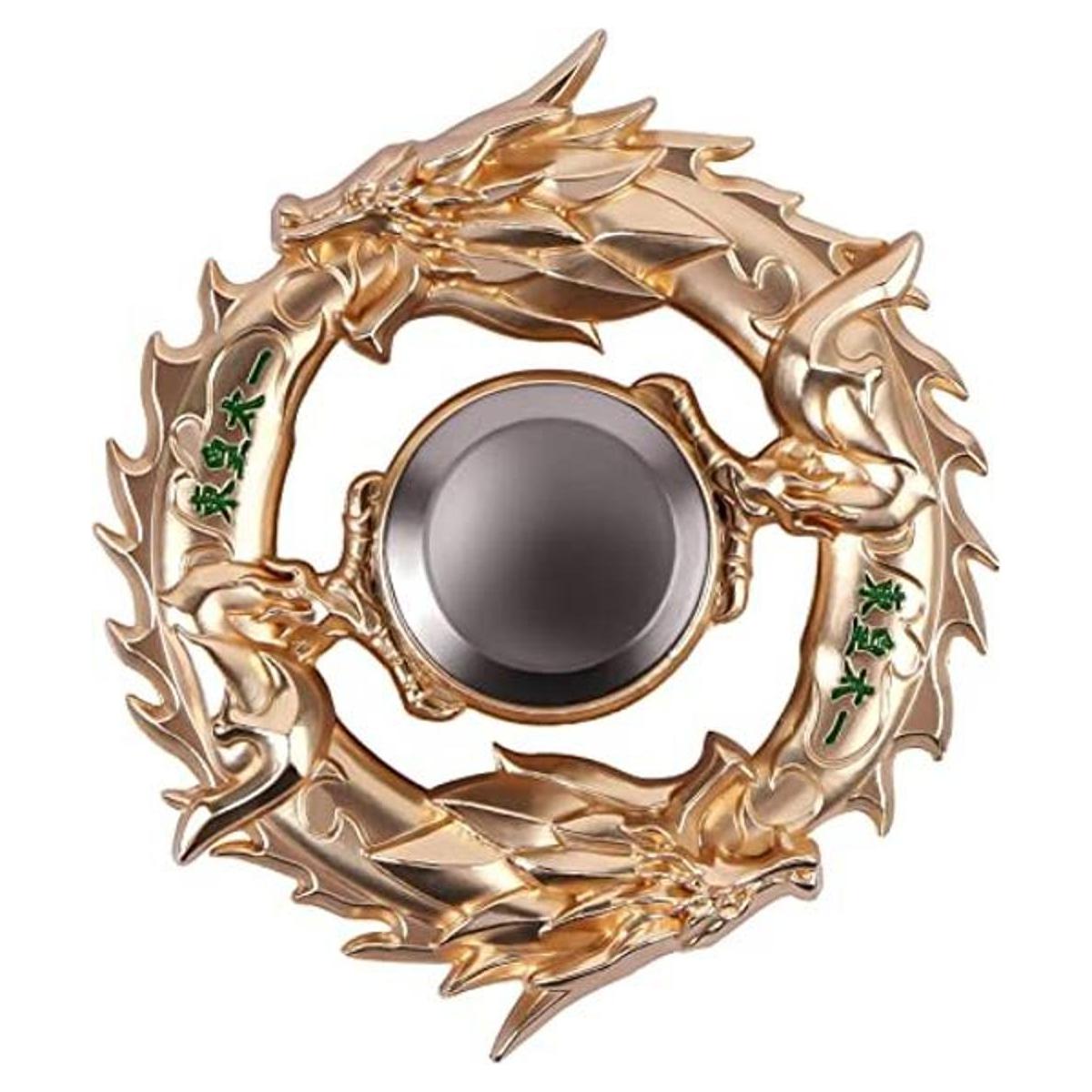 Mtele Juguete giratorio de mano de metal EDC para TDAH