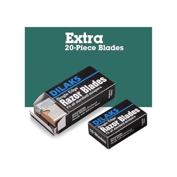 DILAKS Raspador de maquinilla de afeitar 2 unidades_4