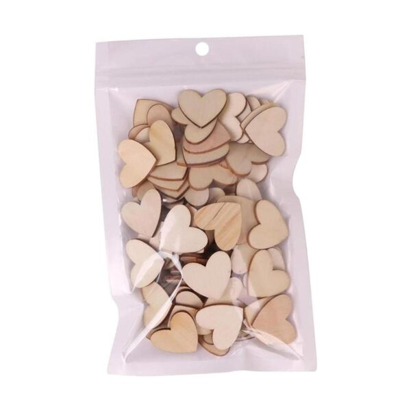 Shapenty Discos de madera en blanco sin terminar en forma_4
