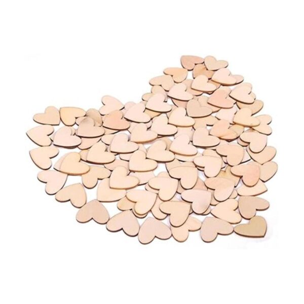 Shapenty Discos de madera en blanco sin terminar en forma_2