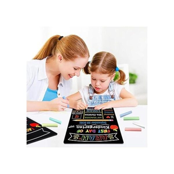 Pizarra primer y último día de colegio de 12 x 10 pulgadas_5