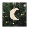 20 piezas de recortes de madera de luna adornos para_5