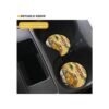 Juego de posavasos absorbentes de TOADDMOS con estampado_5