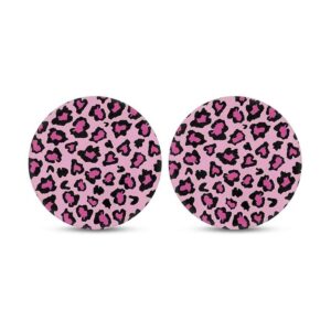 Juego de posavasos absorbentes de TOADDMOS con estampado_1