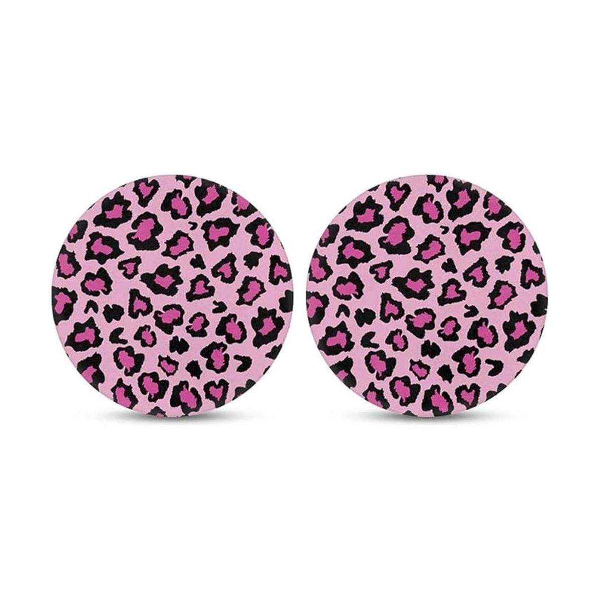Juego de posavasos absorbentes de TOADDMOS con estampado