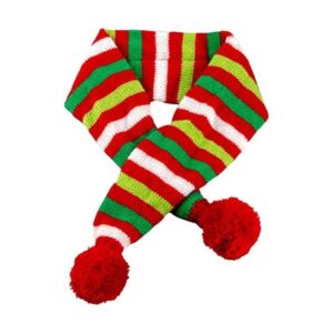 Yuyeran Bufanda de Navidad para perro bandana rojo