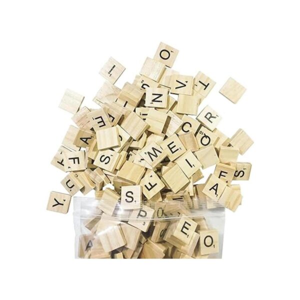 Clever Delights Juego de 200 letras de Scrabble 2 juegos_2