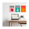 Decoración de habitación preppy arte de pared estético_3