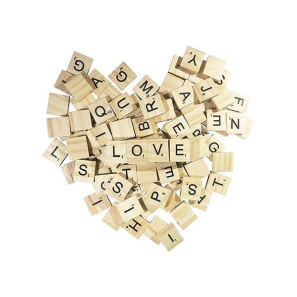 Clever Delights Juego de 200 letras de Scrabble 2 juegos_3