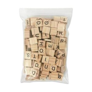 Clever Delights Juego de 200 letras de Scrabble 2 juegos_1