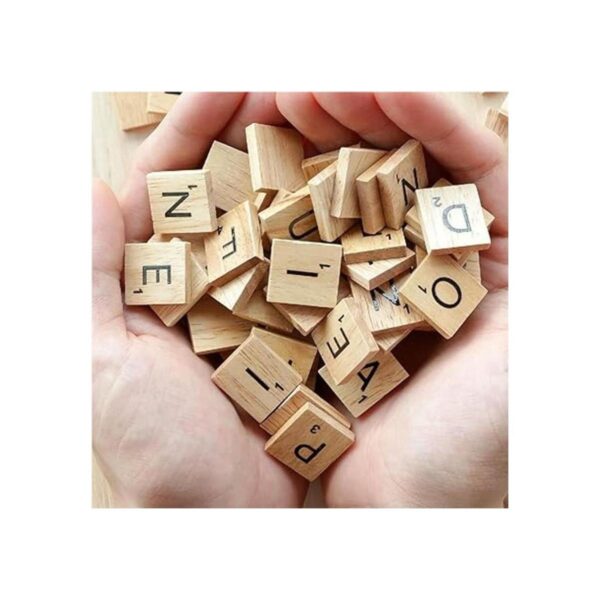Clever Delights Juego de 200 letras de Scrabble 2 juegos_4