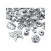 3.53 oz de plata antigua espaciador cuentas tibetanas de