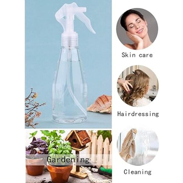 Dedoot Botella de espray transparente para el cabello