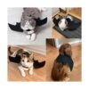 Disfraz de gato de Halloween con alas de murciélago ropa